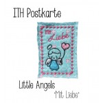 ITH Postkarte Little Angels - Mit Liebe
